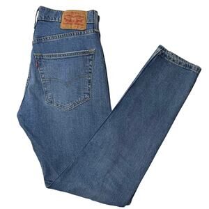 Levi's 512 Men's Slim Taper Distressed Blue Jeans 32x32